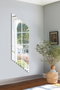 Hanah Home Rectangular Stripe Espejo Irrompible Plata 10 Piezas (5 x 100 cm cada una)